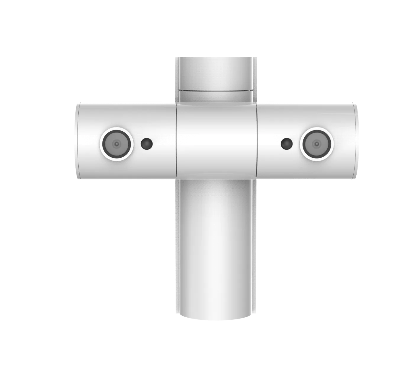 SOL — the dual-lens Physical AI hub, front view